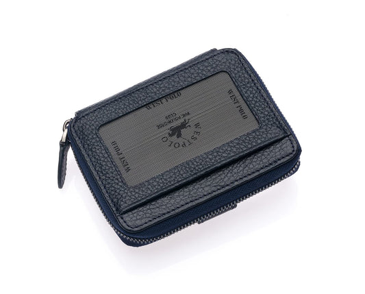 Westpolo Genuine Leather Unisex Cardholder Wallet (1595)