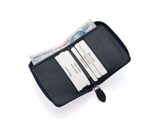 Westpolo Genuine Leather Unisex Cardholder Wallet (1595)