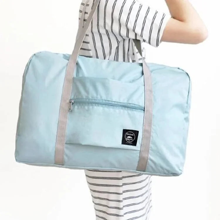 Foldable Travel Duffel Bag – Large Capacity Nylon Luggage Bag for Travel, Gym, Shopping & Weekend Trips