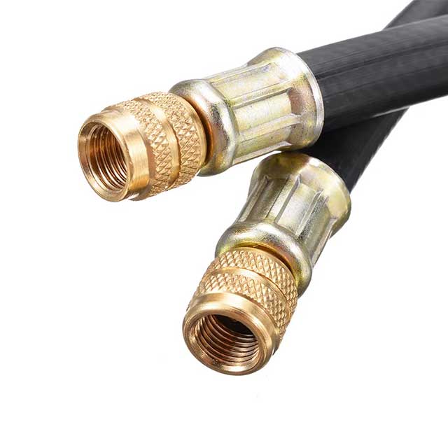 210mm Flexible Rubber Tire Valve Extension – Twin Wheel Adapter for Lorry, Van, Bus, Car & Bike | Easy Air Inflation Accessory