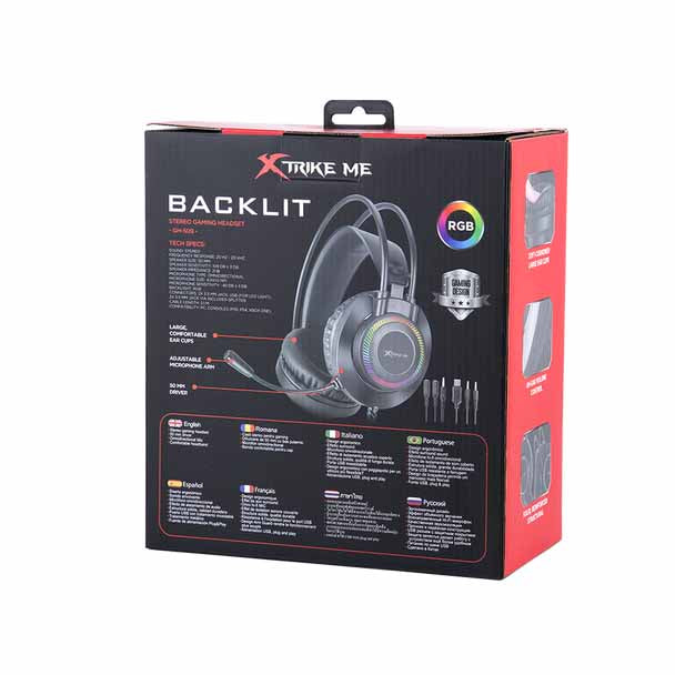 Casque de jeu filaire XTRIKE GH-509