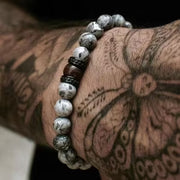 Bracelet de perles en œil de tigre (24 variantes) pour hommes et femmes (EGBT089) 