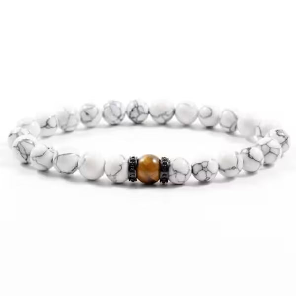 24 Variant Tiger Eye Stone Bead Bracelet For Men & Women (EGBT089)