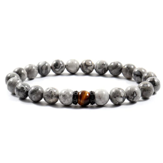 24 Variant Tiger Eye Stone Bead Bracelet For Men & Women (EGBT089)