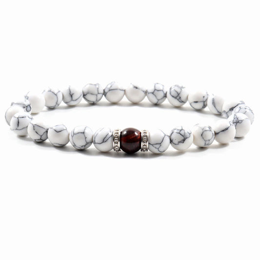 24 Variant Tiger Eye Stone Bead Bracelet For Men & Women (EGBT089)