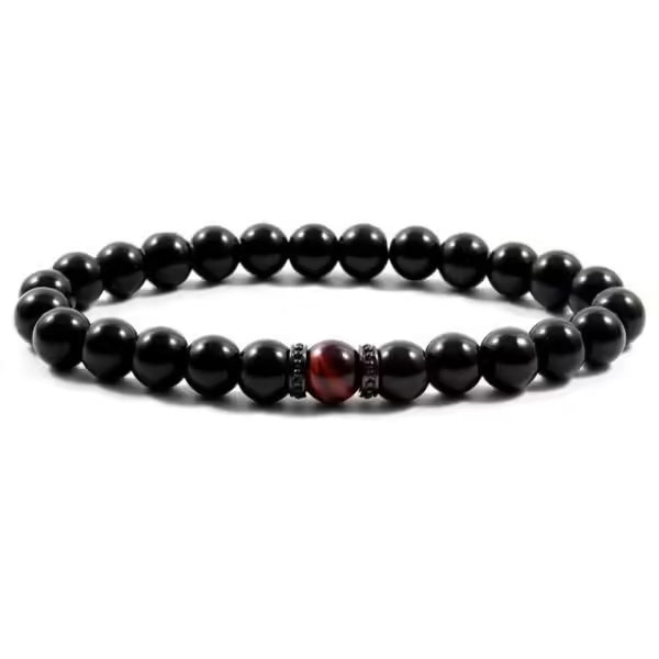 Bracelet de perles en œil de tigre (24 variantes) pour hommes et femmes (EGBT089) 