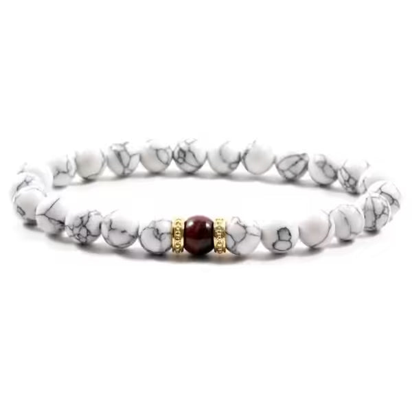 Bracelet de perles en œil de tigre (24 variantes) pour hommes et femmes (EGBT089) 