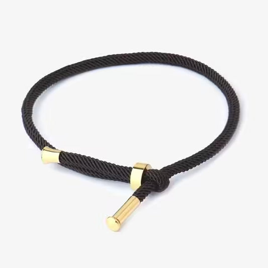 Bracelet de couple en corde de 24 cm (EGBT338)