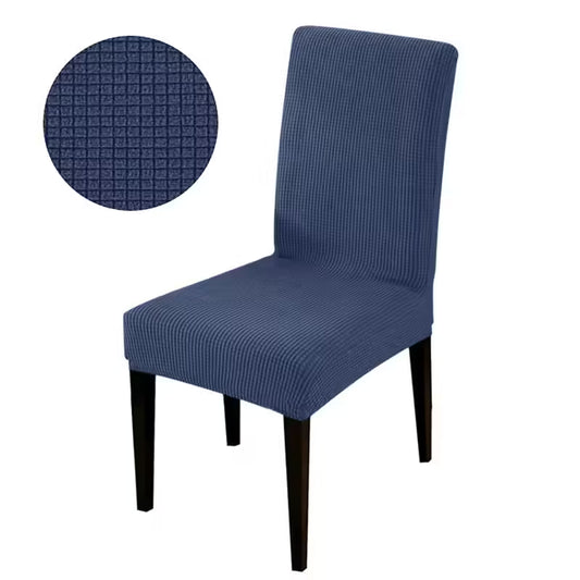 Universal Elastic Chair Cover – Affordable Stretch Fit for Dining & Living Room Chairs, Big Size, Durable Home Seat Protector