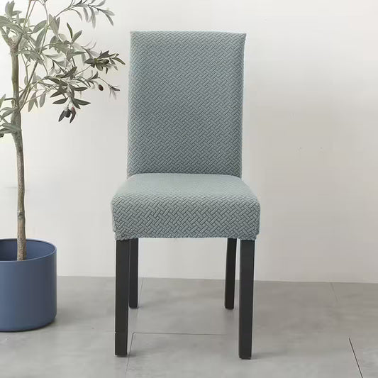 Universal Elastic Chair Cover – Affordable Stretch Fit for Dining & Living Room Chairs, Big Size, Durable Home Seat Protector