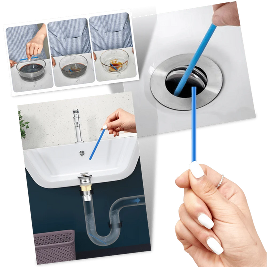 12-Pack Sink Cleaning Sticks – Drain Cleaner Deodorizing Sticks for Kitchen & Bathroom Sinks