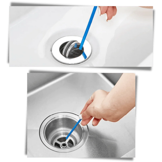 12-Pack Sink Cleaning Sticks – Drain Cleaner Deodorizing Sticks for Kitchen & Bathroom Sinks