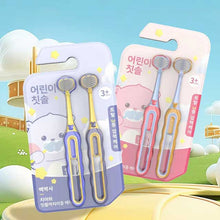 2PCS Kids’ Three-Sided Toothbrush – Soft Bristle Teeth Whitening Brushes for Ages 3–12 | Children's Dental & Oral Care Tool