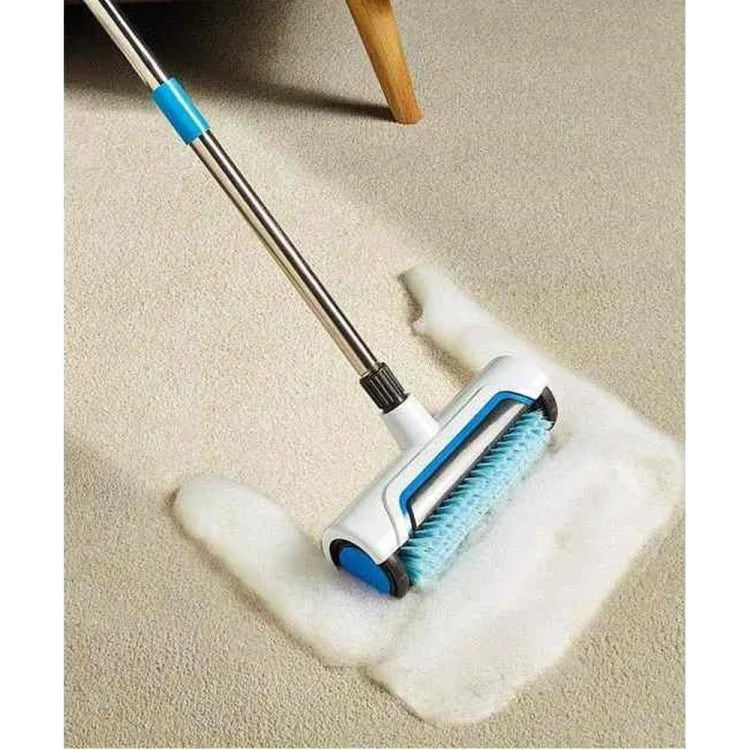 Carpet & Rug Renovator Roller – Reusable Pet Hair Remover, Lint Cleaner & Carpet Brush with Extendable Handle