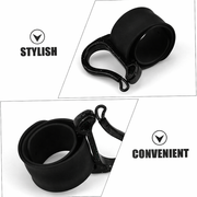 Hair Tie Storage Wristband Organizer for Hairdressers – Adjustable Elastic Holder for Rubber Bands & Salon Tools (Set of 4)