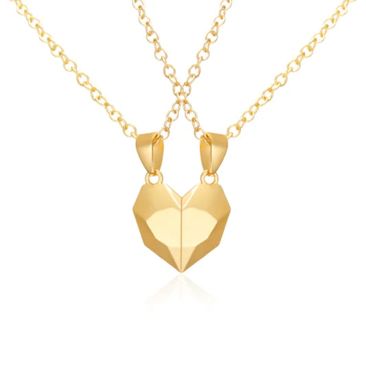 Collier magnétique en forme de cœur pour couple (2 pièces) (EGN128)