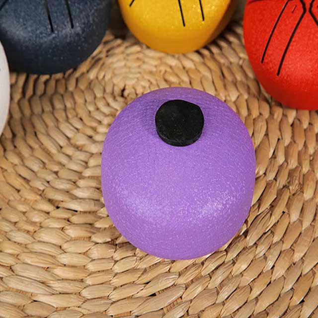 3-Inch Mini Steel Tongue Drum – 6-Note Percussion Instrument for Meditation, Yoga & Beginners | Handpan Karate Drum