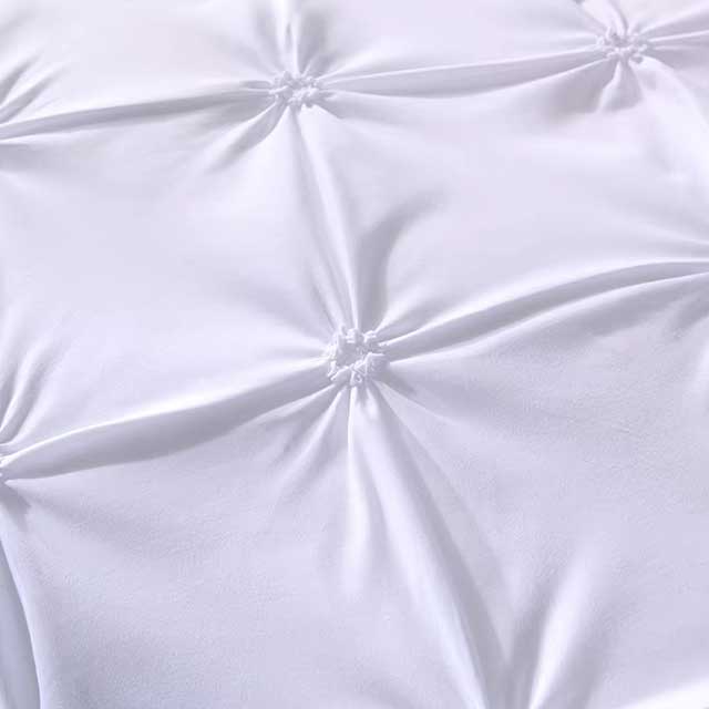 3-Piece Queen Duvet Cover Set – Gray Bed in a Bag with Pillowcases, No Comforter Included