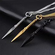 3 Colors Long Chain Stainless Steel Men Necklace (EGN041)