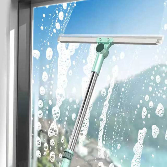 3-in-1 Multifunctional Floor Squeegee - Household Tile, Glass & Window Wiper for Toilet & Washroom Cleaning