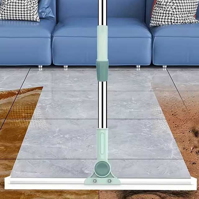 3-in-1 Multifunctional Floor Squeegee - Household Tile, Glass & Window Wiper for Toilet & Washroom Cleaning