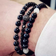 Ensemble de 3 perles pour bracelet boule disco (EGBT195)