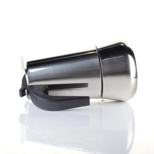 304 Stainless Steel Moka Pot – Classic Stovetop Espresso Coffee Maker for Rich & Authentic Brew, Durable & Rust-Resistant Design