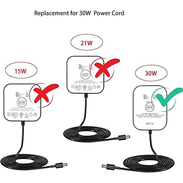 30W 18V Power Adapter for Amazon Echo