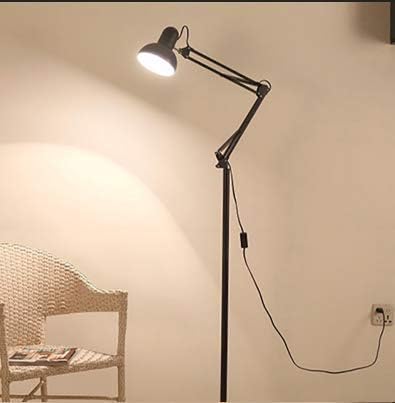 LED Floor Lamp for Living Room – Dimmable Indoor Standing Reading Light – Adjustable Floor Stand Lamp for Bedroom & Modern Office Decoration