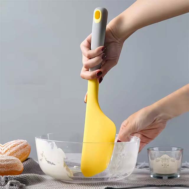33cm Non-Stick Omelette Spatula – Heat-Resistant Turner & Pastry Scraper for Baking, Cake Cream & Butter Mixing