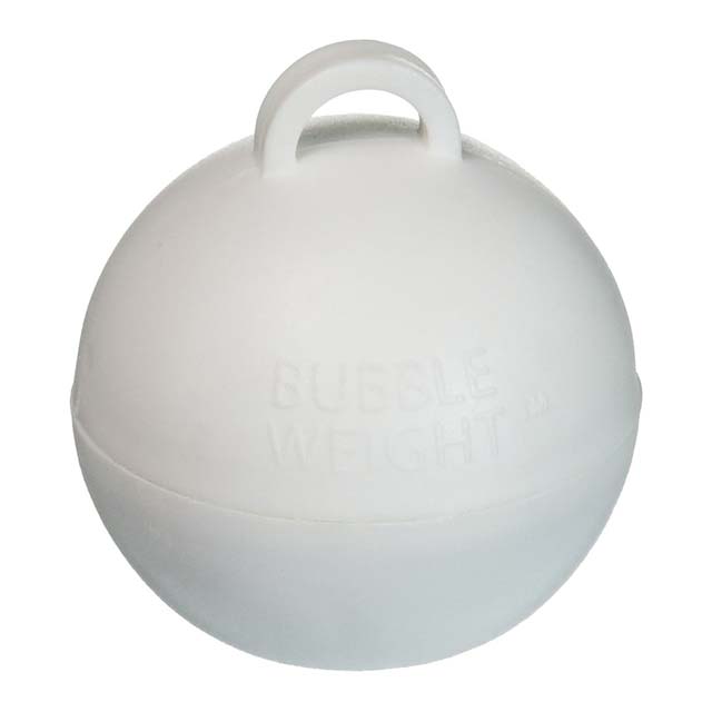 35g White Bubble Weight – Durable Balloon Weight for Parties, Weddings &amp; Events