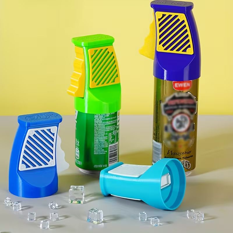 Ouvre-boîte manuel à prise facile imprimé en 3D – Tirette ergonomique pour languettes de canettes de soda et de bière – Ouvre-bouteille léger et portable pour la cuisine, les voyages et les événements en extérieur