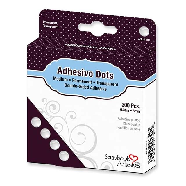 3L Adhesive Dots Medium – Premium Scrapbook Adhesives for Crafts &amp; DIY Projects