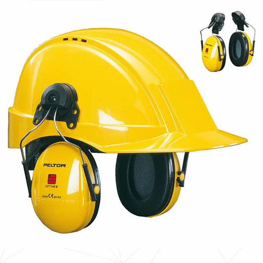 3M™ PELTOR™ Optime™ I Helmet Attach Earmuff H510P3GS/E – Yellow, Class 5 SLC80, 26dB Noise Reduction, 10 ea/Case
