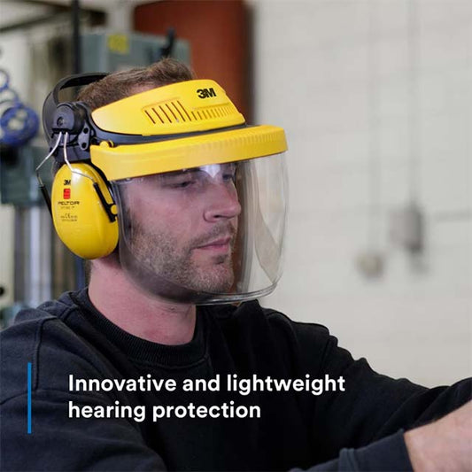 3M™ PELTOR™ Optime™ I Helmet Attach Earmuff H510P3GS/E – Yellow, Class 5 SLC80, 26dB Noise Reduction, 10 ea/Case