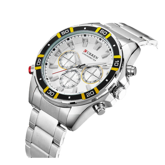 Curren Stainless Steel Men Watch (8184)
