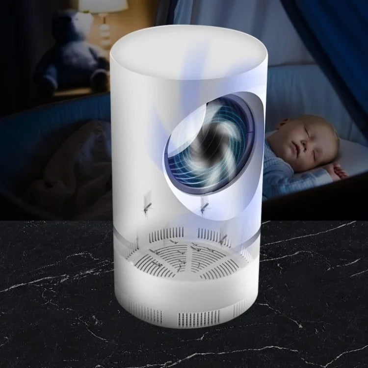 Lampe Anti-Moustiques LED Alimentée par USB – Piège et Attrape-Insectes Électrique pour Usage Intérieur