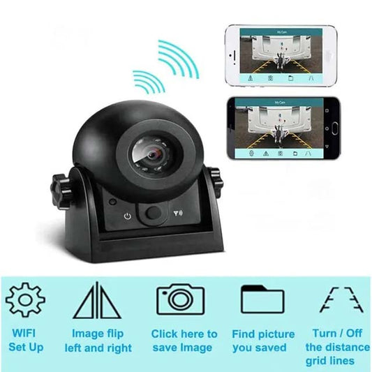 UZONE Wireless Reversing Camera &amp; iOS for Car, Trucks, RVs | MS-305WF