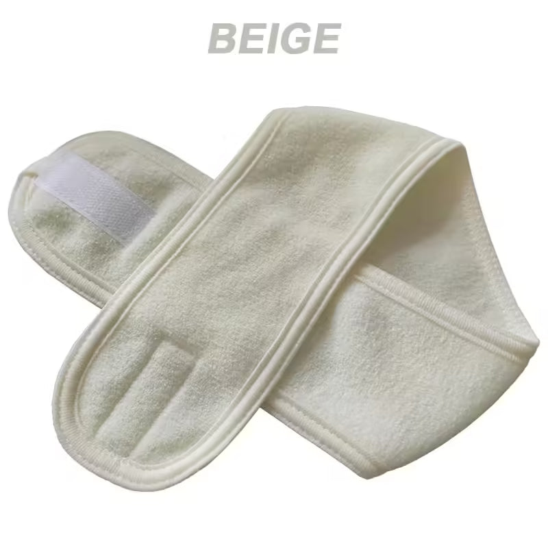 Adjustable Wide Hair Band for Women – Versatile Yoga, Spa, Bath, and Makeup Headband for Face Washing and Cosmetic Applications