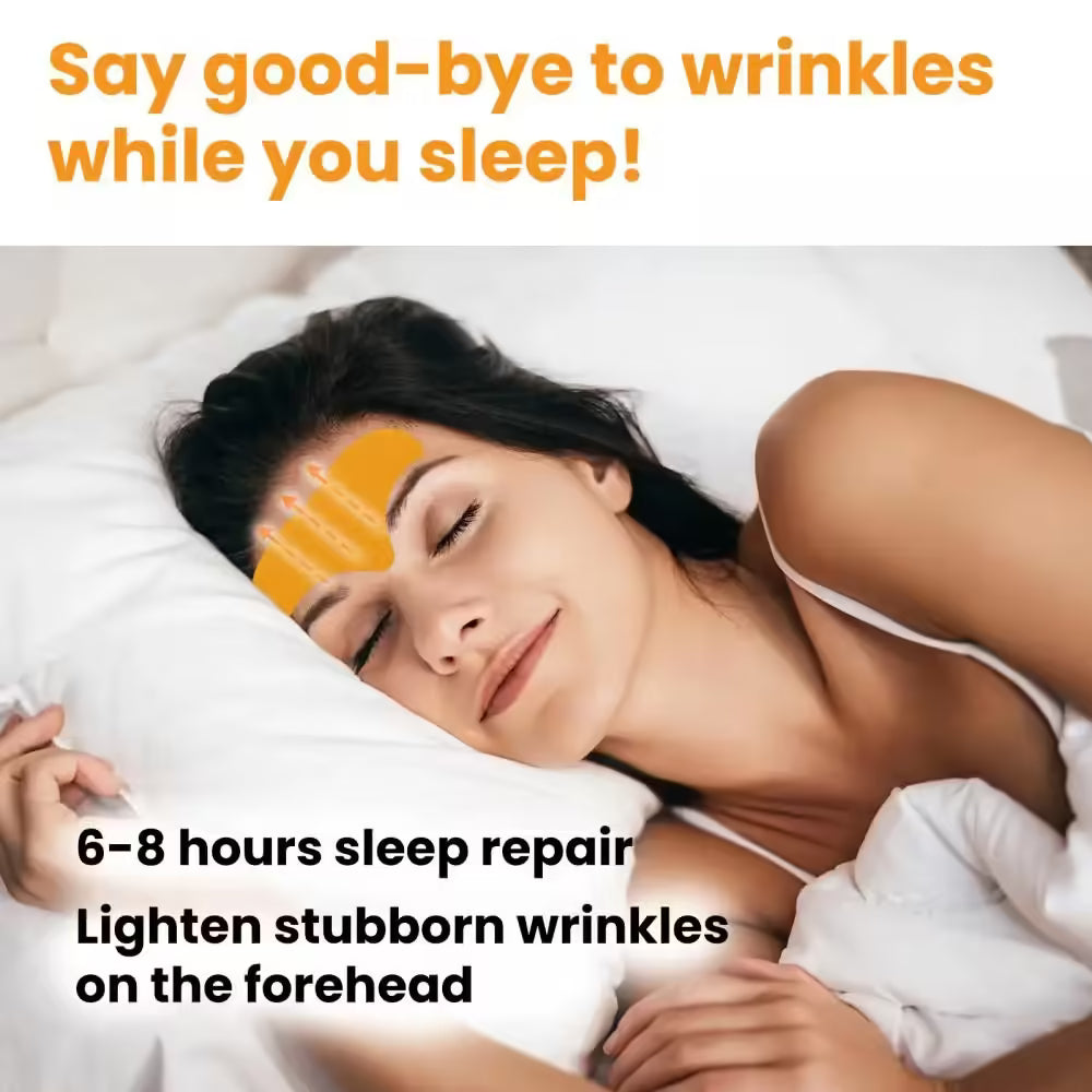 Anti-wrinkle forehead gel patch 10 pcs set