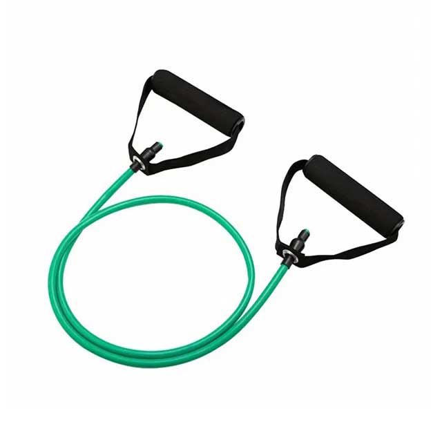 4-Level Resistance Band with Handles – Adjustable Fitness Band for Home Workouts, Strength Training, Yoga & Pilates