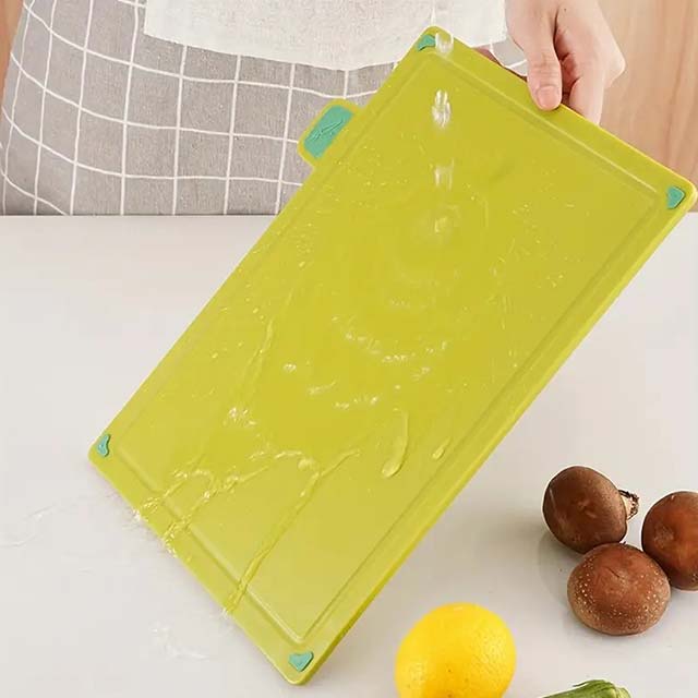 4-Piece Kitchen Cutting Board Set for Fruits and Vegetables - Durable, Easy-to-Clean Cutting Boards for Food Preparation