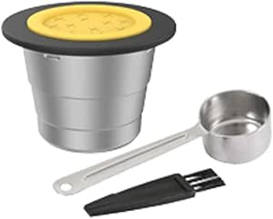 Reusable Coffee Capsule for Nespresso Machine – Eco-Friendly Refillable Coffee Pod Starter Set