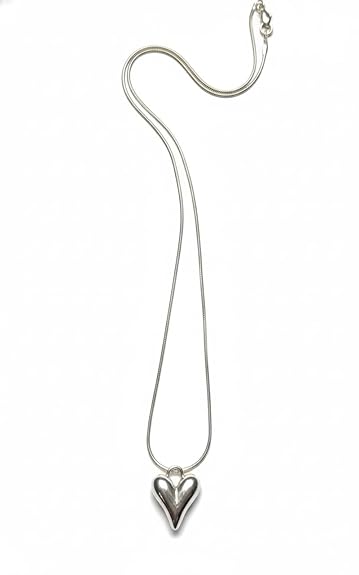 Médaillon cœur élégant avec chaîne