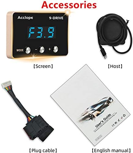 Contrôleur de Réponse d'Accélérateur Électronique Intelligent 9 Modes – Accélérateur de Course avec 9 Modes de Conduite