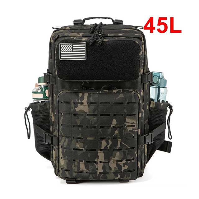 45L Tactical Backpack for Men – Military 3P MOLLE Assault Pack for Hiking, Survival, Trekking & Hunting