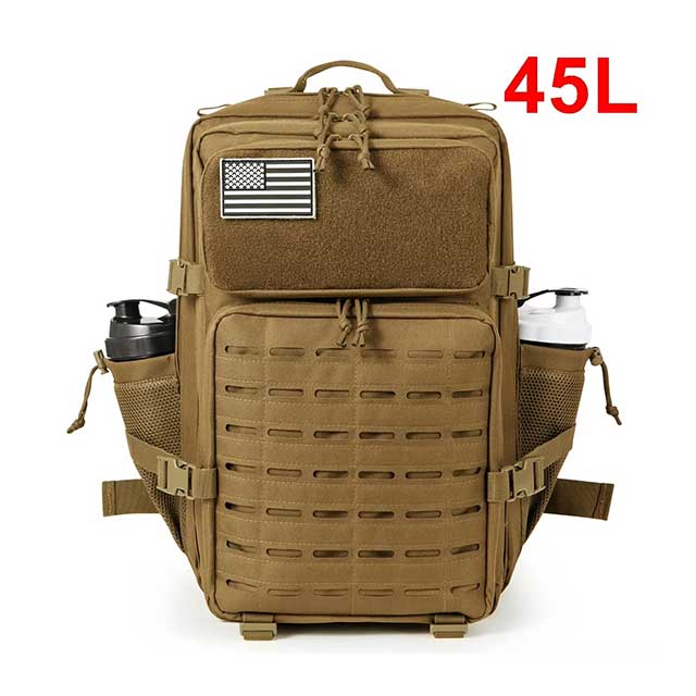 45L Tactical Backpack for Men – Military 3P MOLLE Assault Pack for Hiking, Survival, Trekking & Hunting