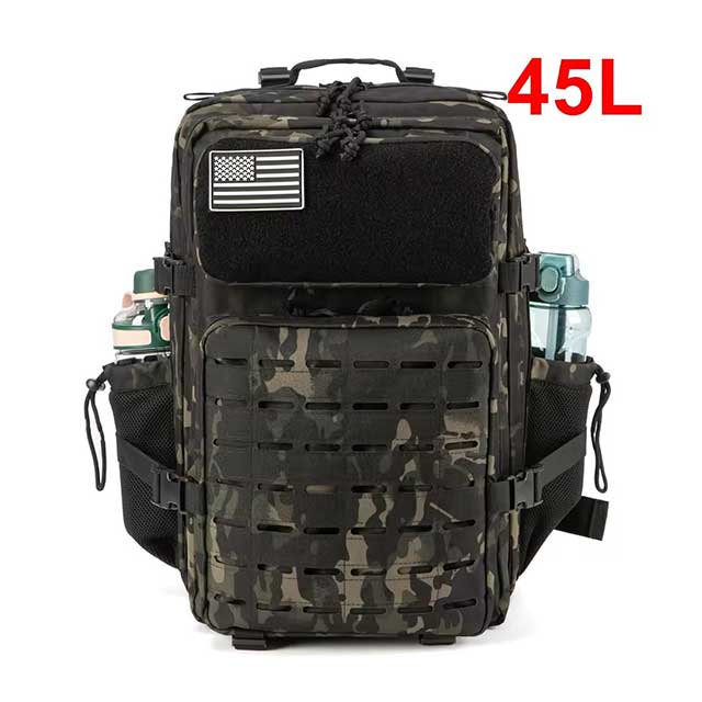 45L Tactical Backpack for Men – Military 3P MOLLE Assault Pack for Hiking, Survival, Trekking & Hunting
