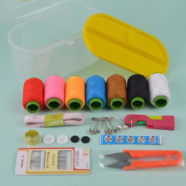 46-Piece Large Sewing Kit – Multifunctional Home Sewing Tool Set with Storage Box (150g)