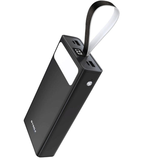 Batterie externe Syrox 30 000 mAh avec indicateur LED